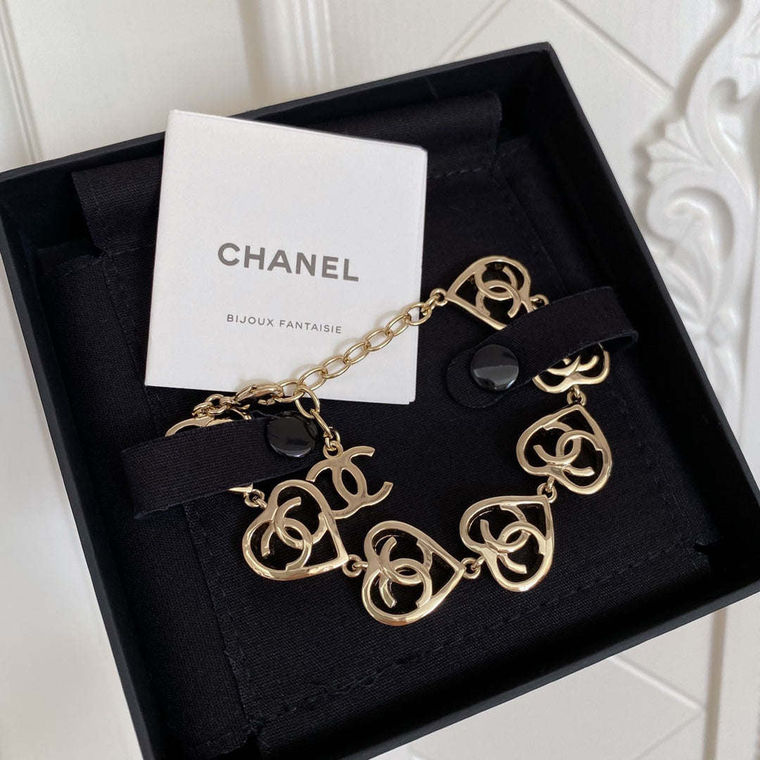 Chanel Simple Heart Adjustable Bracelet – Luxury Jewelry – product image 4