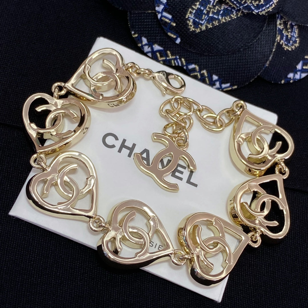 Chanel Simple Heart Adjustable Bracelet – Luxury Jewelry – product image 6
