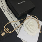 Chanel Square Crystal Crystal Necklace – Luxury Designer Jewelry – product image 4