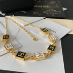 Chanel Square Logo Pendant Necklace – Luxury Designer Jewelry – product image 3