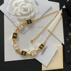 Chanel Square Logo Pendant Necklace – Luxury Designer Jewelry – product image 4