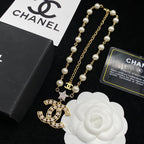 Chanel Star Adjustable Pearl Necklace – Luxury Designer Jewelry – product image 3