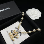 Chanel Star Adjustable Pearl Necklace – Luxury Designer Jewelry – product image 6