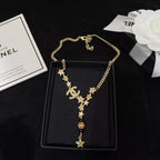 Chanel Star Long Pendant Necklace – Luxury Designer Jewelry – product image 1