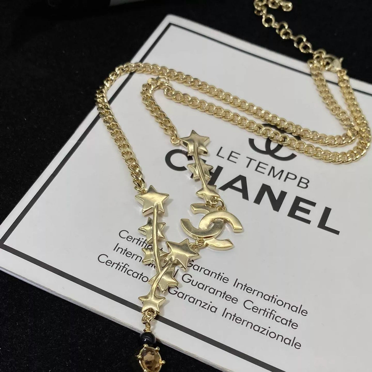 Chanel Star Long Pendant Necklace – Luxury Designer Jewelry – product image 5