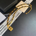 Chanel String Leather Lock Pendant Necklace – Luxury Designer Jewelry – product image 4