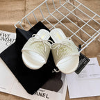Chanel Sweet Bow Flat Slippers – slippers product image 12