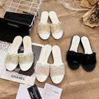 Chanel Sweet Bow Flat Slippers – slippers product image 9