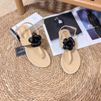 Chanel Vintage Flower Flip Flop Sandals – sandals product image 7