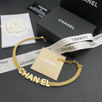 Chanel Vintage Logo Collar Necklace – Luxury Designer Jewelry – product image 2