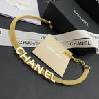 Chanel Vintage Logo Collar Necklace – Luxury Designer Jewelry – product image 4
