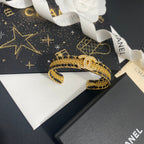 Chanel Zircon Letter String Leather Bracelet – Luxury Jewelry – product image 5