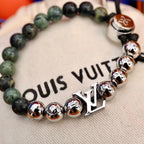 Monogram Adjustable Beads Bracelet