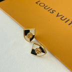 Premium Colorblock Shield Stud Earrings