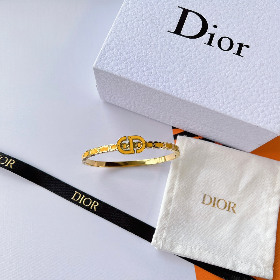 Dior 4 Color Epoxy Letter Bracelet – Luxury Jewelry – product image 1