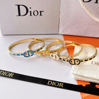 Dior 4 Color Epoxy Letter Bracelet – Luxury Jewelry – product image 14