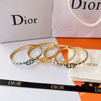 Dior 4 Color Epoxy Letter Bracelet – Luxury Jewelry – product image 15