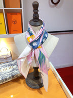 Dior Campanula Square Silk Scarf for Women – product image 3