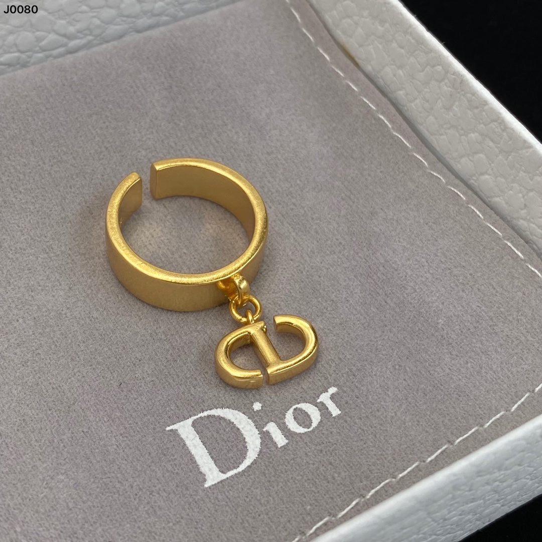 Dior CD Statement Ring – Luxury Designer Jewelry – product image 1