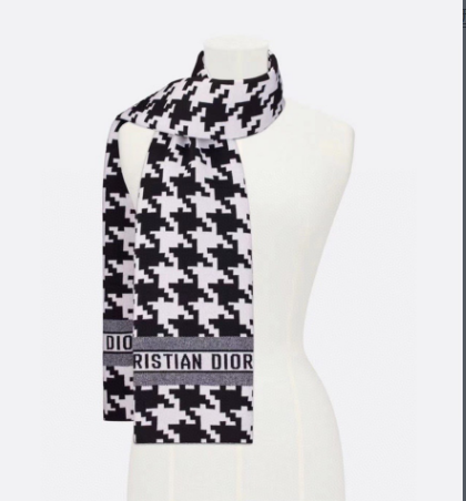 Dior Classic 30 Monogram Knit Scarf in Wool for Women – product image 4
