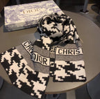 Dior Classic 30 Monogram Knit Scarf in Wool for Women – product image 6