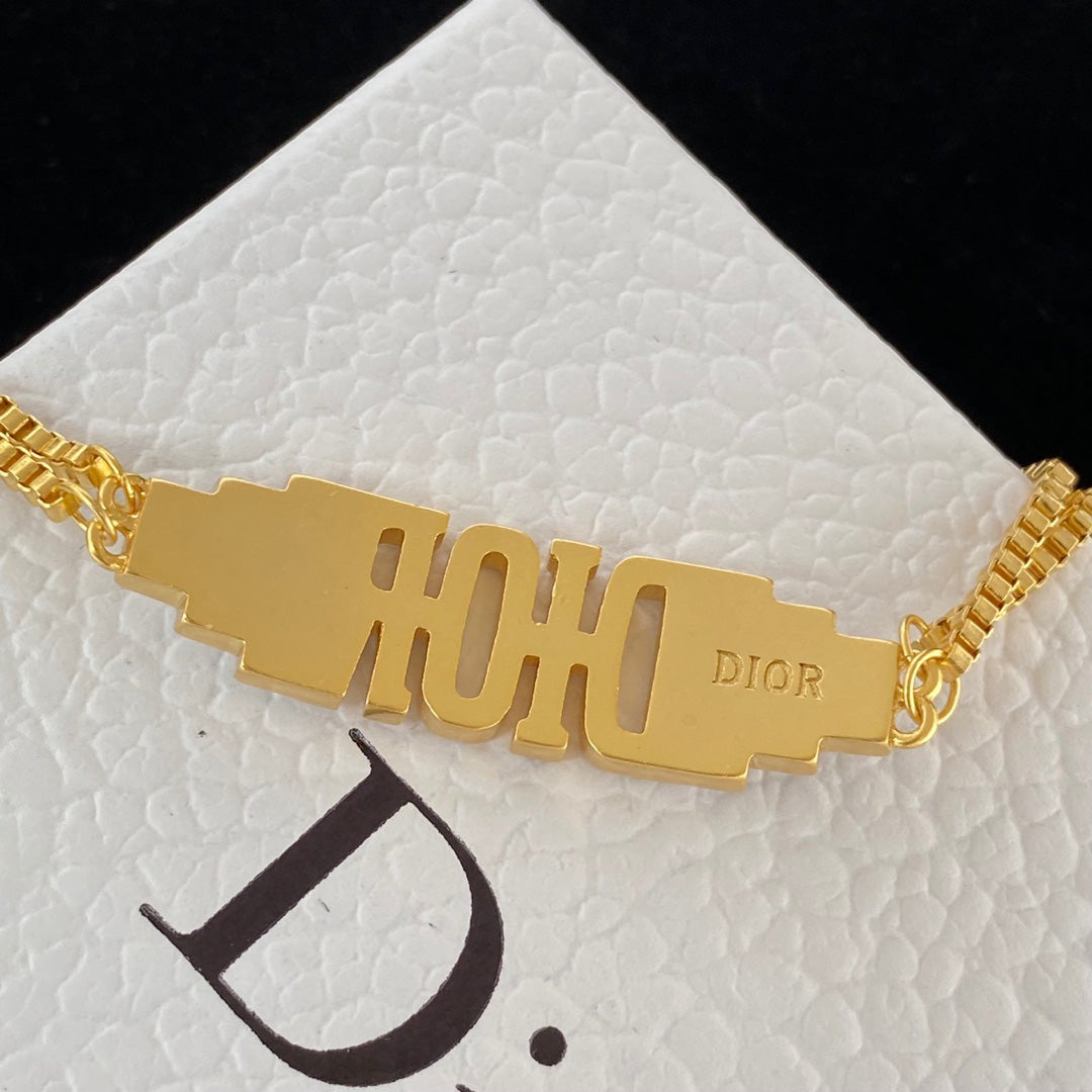 Dior Crystal Double Layer Bracelet – Luxury Jewelry – product image 4