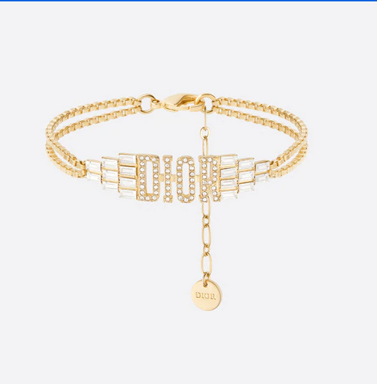 Dior Crystal Double Layer Bracelet – Luxury Jewelry – product image 5
