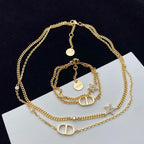 Dior Crystal Star Double Bracelet Necklace Set – Luxury Jewelry – product image 8