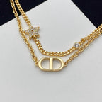 Dior Crystal Star Double Bracelet Necklace Set – Luxury Jewelry – product image 10