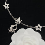 Dior Crystal Star Necklace Bracelet Set – Luxury Jewelry – product image 12