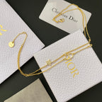 Dior Double Chain Star Necklace – Luxury Designer Jewelry – product image 4