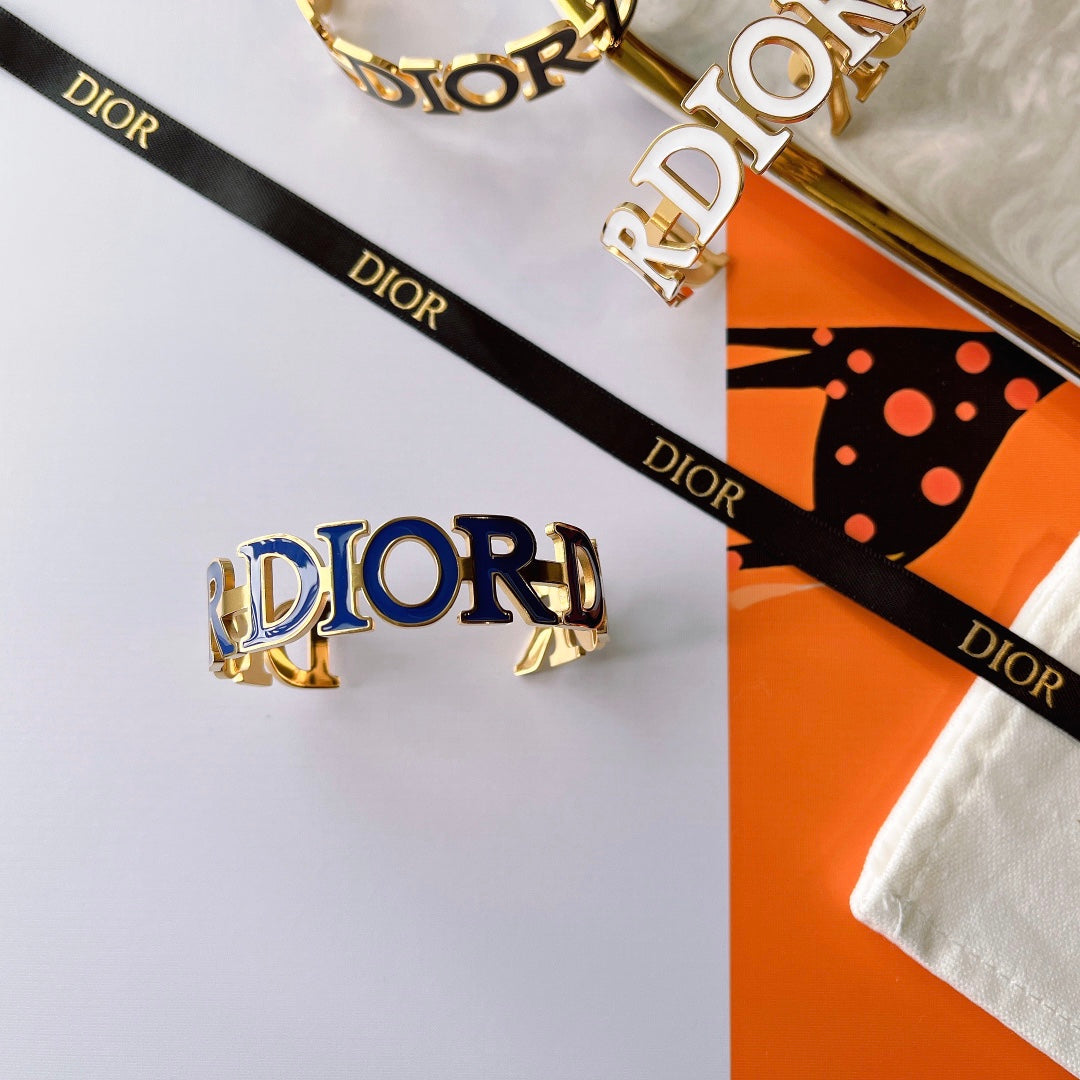 Dior Epoxy Letter Open Bracelet – Luxury Jewelry – product image 5