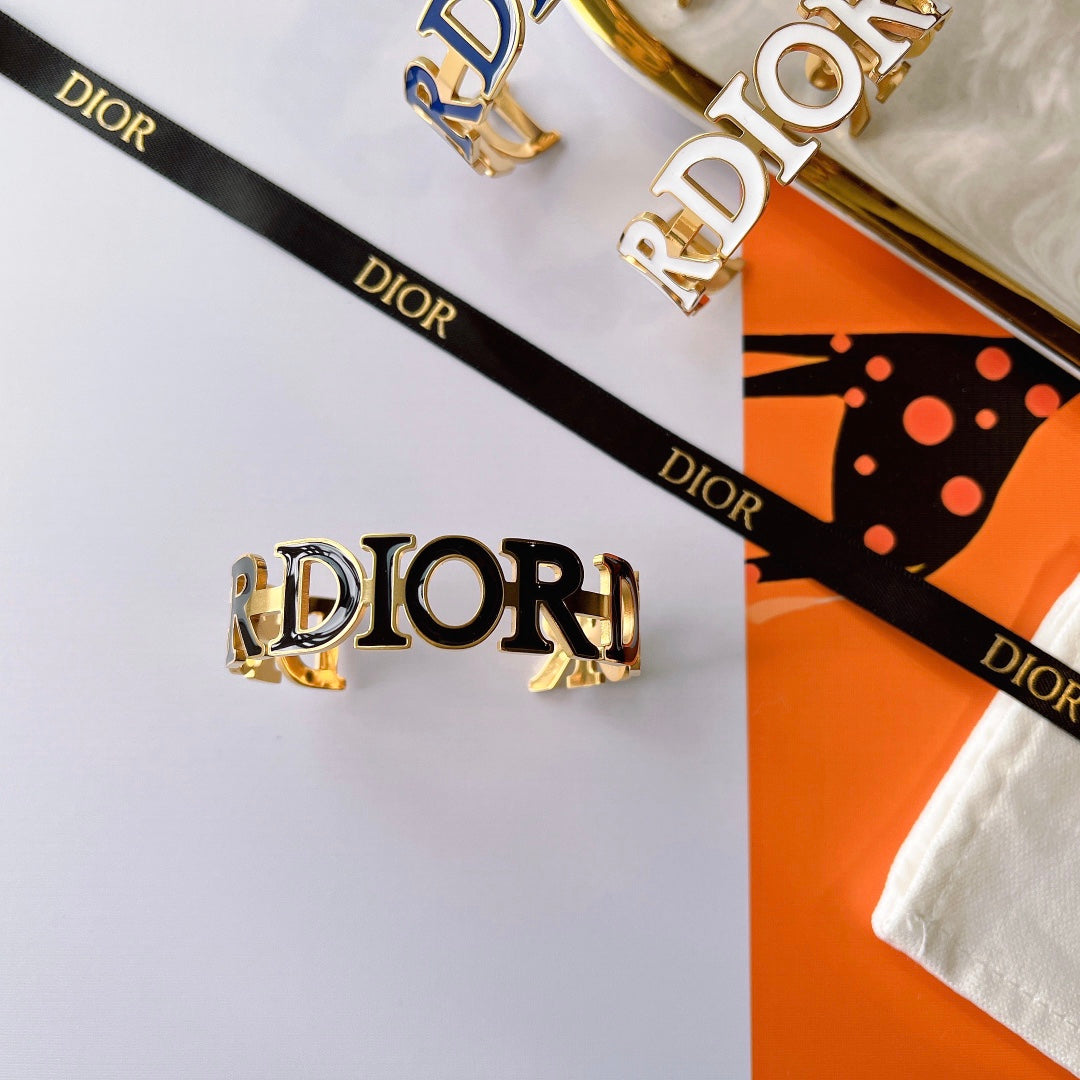 Dior Epoxy Letter Open Bracelet – Luxury Jewelry – product image 6