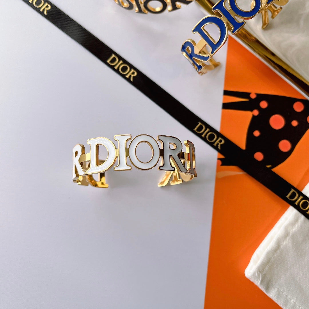 Dior Epoxy Letter Open Bracelet – Luxury Jewelry – product image 7