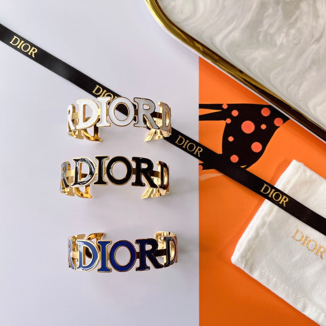 Dior Epoxy Letter Open Bracelet – Luxury Jewelry – product image 11