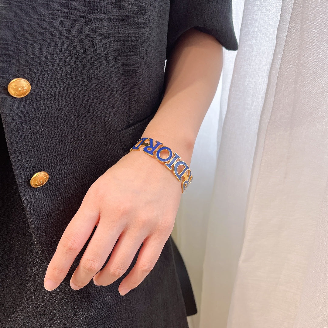 Dior Epoxy Letter Open Bracelet – Luxury Jewelry – product image 12