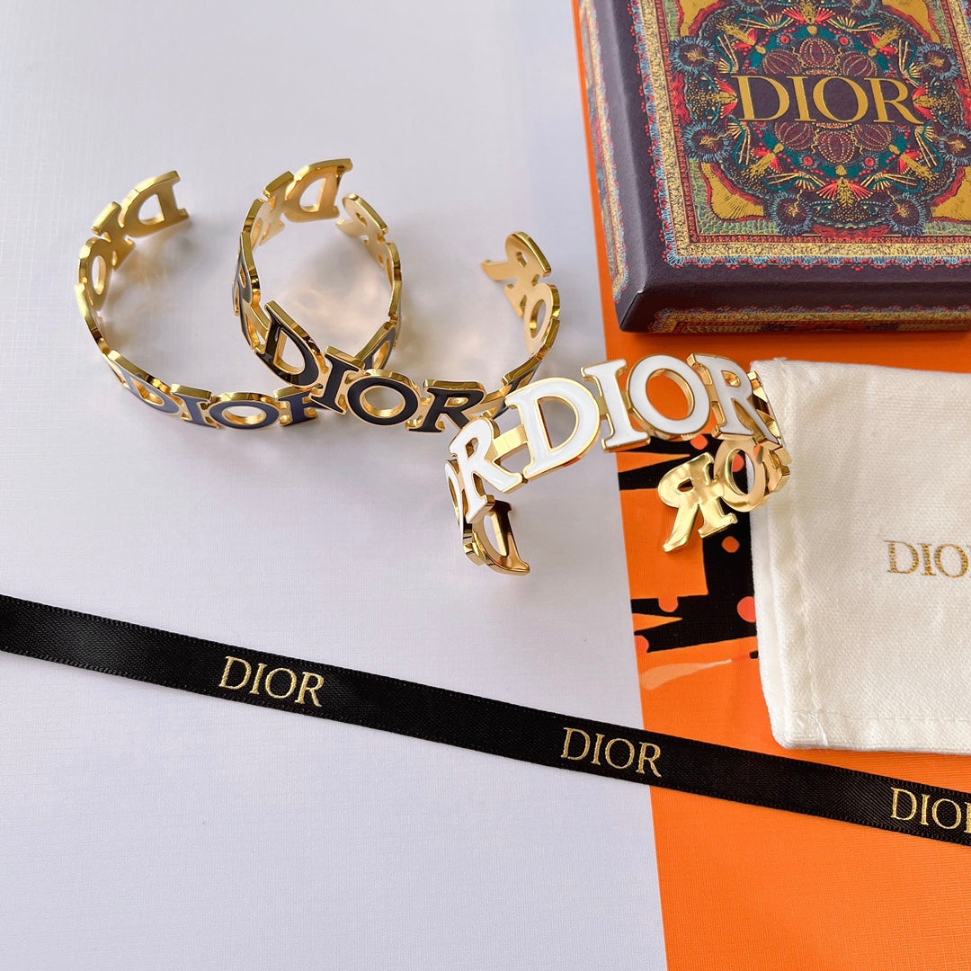 Dior Epoxy Letter Open Bracelet – Luxury Jewelry – product image 13