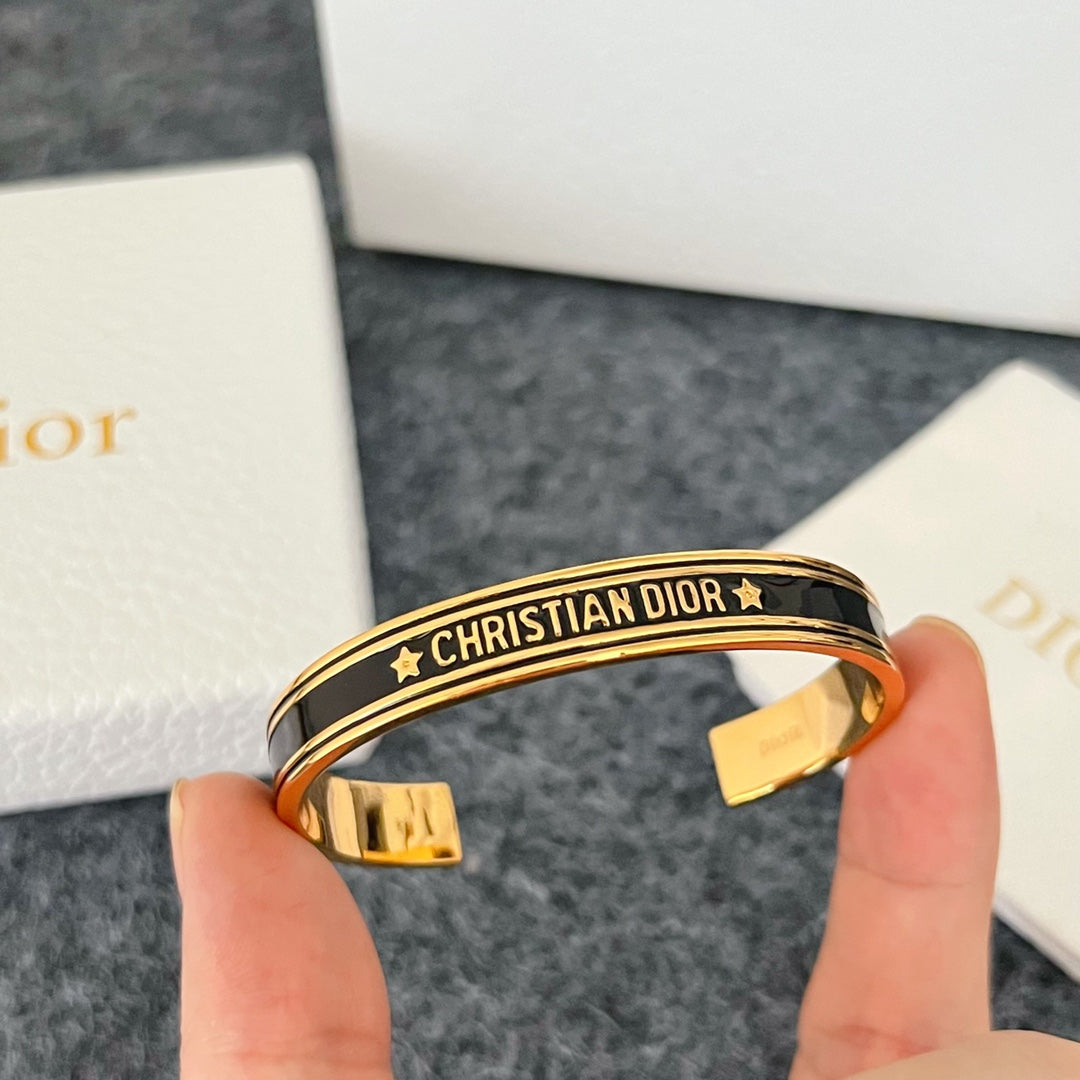 Dior Epoxy Star Letter Open Bracelet – Luxury Jewelry – product image 3