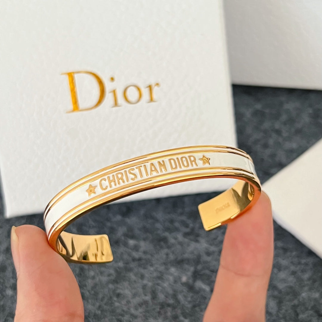 Dior Epoxy Star Letter Open Bracelet – Luxury Jewelry – product image 4