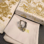 Dior Hollow Lettering Open Ring – Luxury Designer Jewelry – product image 2