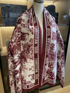 Dior Ink Painting Element Satin Scarf for Women – product image 1