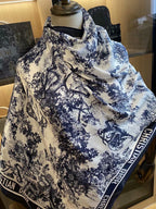 Dior Ink Painting Element Satin Scarf for Women – product image 13