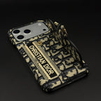 Oblique Dior iPhone 17 Pro Max Case with Card Holder – Luxury Dior Phone Case
