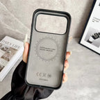 Dior iPhone 17 Pro Max Wallet Case with Card Holder – Gray Dior Oblique Flip Cover