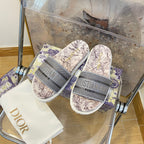 Dior Jacquard Pattern Slippers – slippers product image 11