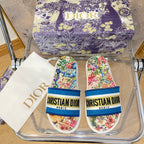Dior Jacquard Pattern Slippers – slippers product image 12