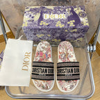 Dior Jacquard Pattern Slippers – slippers product image 6