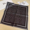 Dior Leopard Print Silk Scarf for Women – product image 3