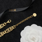 Dior Letter Logo Pendant Necklace – Luxury Designer Jewelry – product image 2