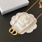 Dior Letter Necklace – Luxury Designer Jewelry – product image 3